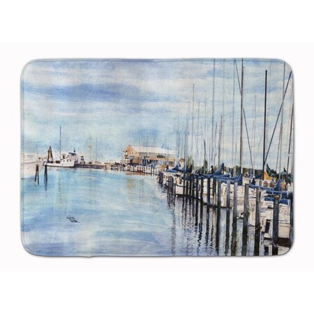 Carolines Treasures The Warf Machine Washable Memory Foam Mat 8128RUG